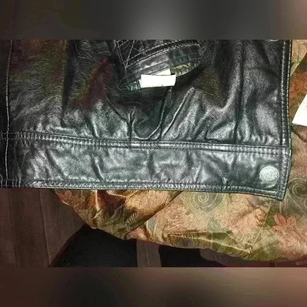 Venezia Leather Jacket size 14/16 - Picture 5 of 11